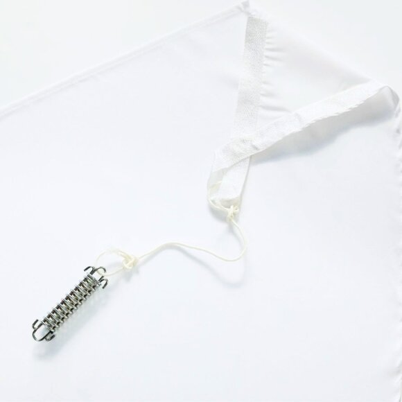 Ikea NWT DYNING White Polyester Large Wedge-Shaped Canopy Sun Shade 11' x 13' - Picture 3 of 8